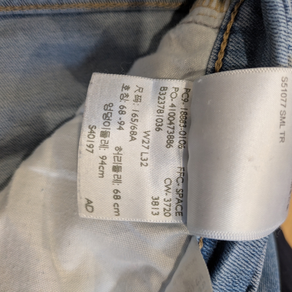 Levi's Light Blue Women's Straight Leg Jeans - Picture 5 of 5